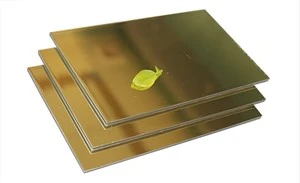 Zrcalna završna obrada građevinskog materijala Aluminijski kompozitni panel za unutarnju i vanjsku dekoraciju